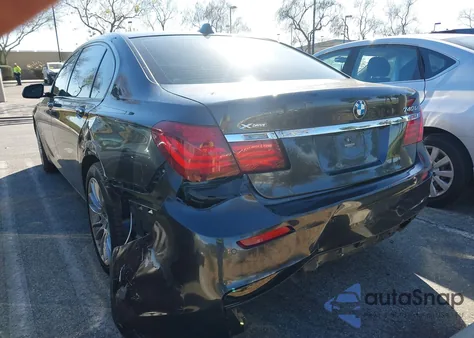 2015 BMW 740Ld xDrive from USA, damaged, VIN WBAYG6C51FD383664